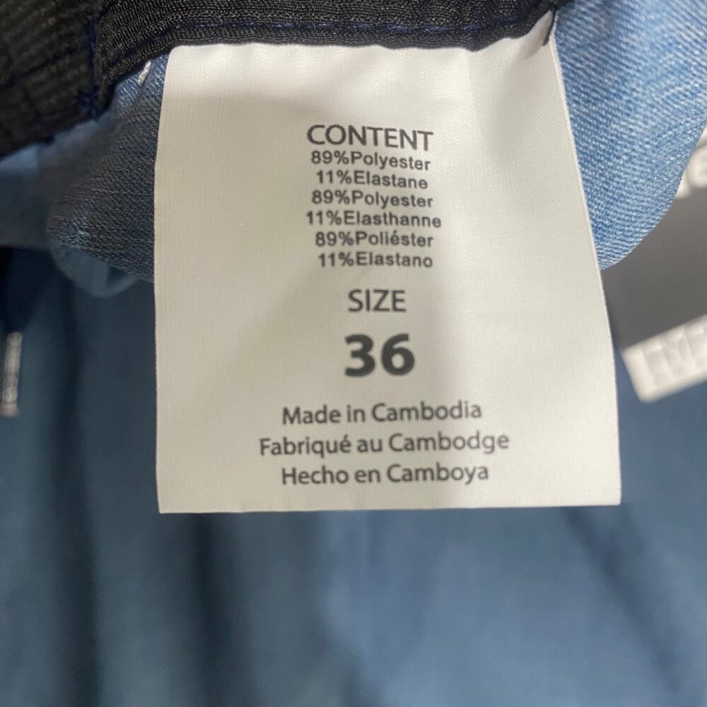 NWT $45 ONeill Hyperfreak 21" Stretch Boardshorts Mens Size 36 Blue Swimwear Sho - Picture 4 of 13